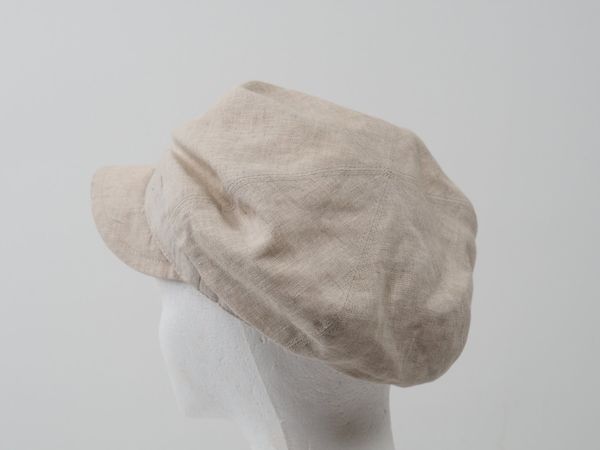 BORSALINO Leinen Mütze Gr. 57 (100221p20)