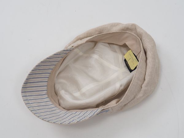 BORSALINO Leinen Mütze Gr. 57 (100221p20)