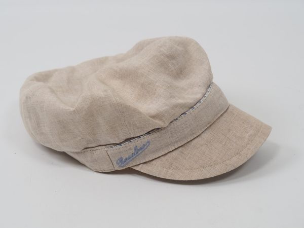 BORSALINO Leinen Mütze Gr. 57 (100221p20)