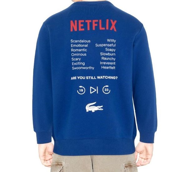 LACOSTE x NETFLIX Sweater Gr. M (5113)