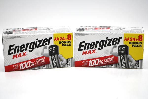 64x ENERGIZER Max AA-LR6 Batterien (17696)