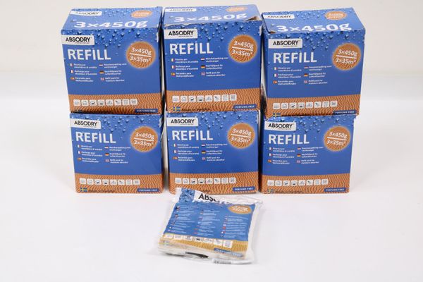 18x ABSODRY Nachfüllpack für Luftentfeuchter (18830)
