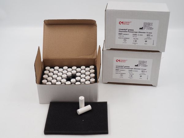 3x Livento® press Disposable Pressplunger (18842)