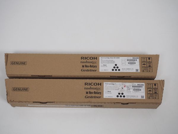 2x RICOH Toner C6000 – Black (18719)