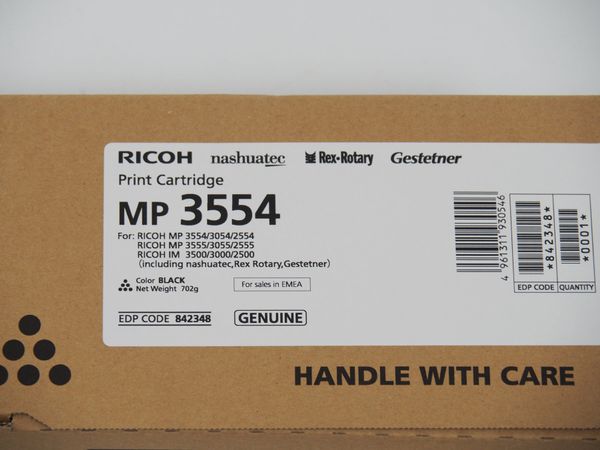 RICOH Toner MP3554 – Black (18720)