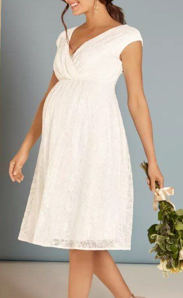 Umstandsbrautkleid Gr. 38-40 (16367)