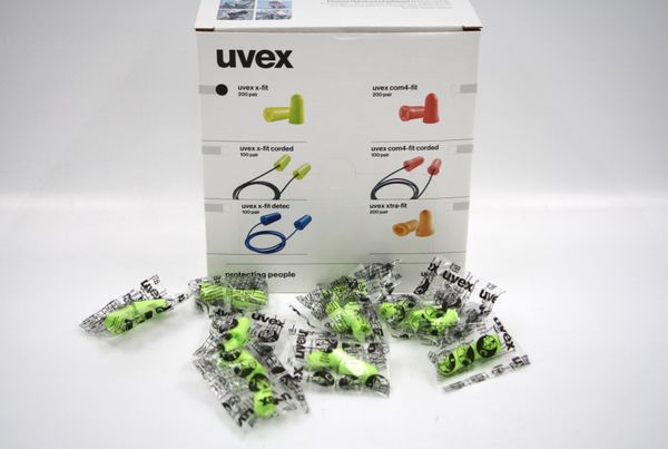 UVEX X-Fit Gehörschutzstöpsel / 200 Paar (17667)
