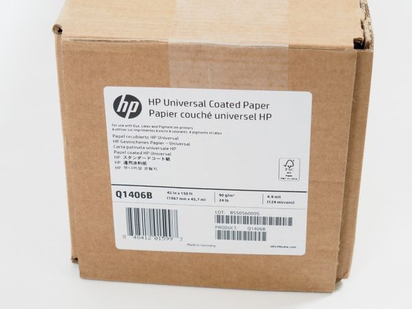 HP Q1406B Universal gestrichenes Plotterpapier (18975)