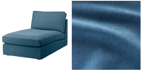 IKEA KIVIK Récamiere Bezug, Tallmyra blau (16781)