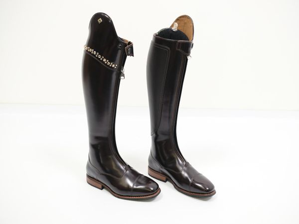 DENIRO Dressurstiefel mit Swarovski Gr. 35 (DIE-677-12)