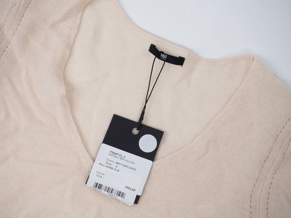 Kaschmir Strick-Pullover Gr. S (100336)