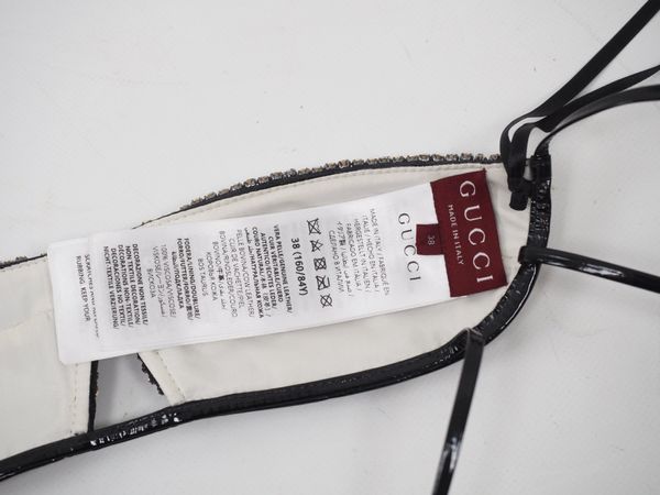 GUCCI Bralette mit Strass Gr. XXS (9164)