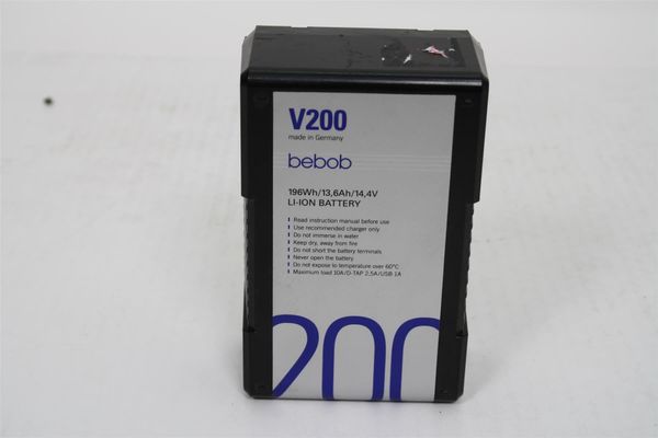 6x BEBOB V200 Video Akku (100033)