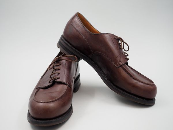 J.M. WESTON Lederschuhe Gr. 44 2/3 (9192)