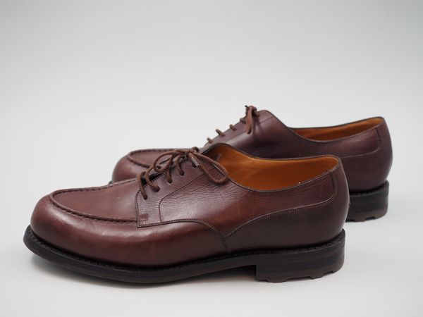 J.M. WESTON Lederschuhe Gr. 44 2/3 (9192)