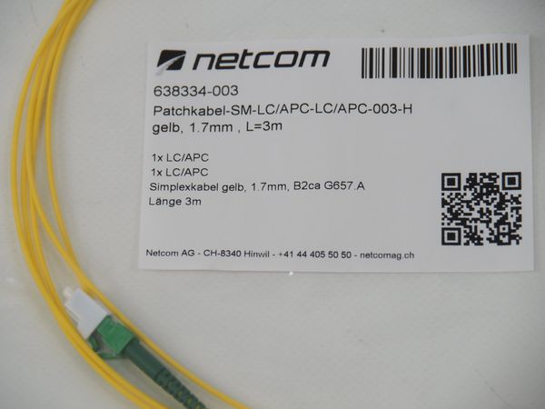 7x NETCOM Patchkabel 3m (18749)