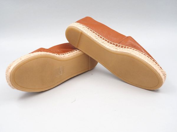 TORY BURCH Eleanor Espadrilles aus Leder Gr. 6,5 (100355)