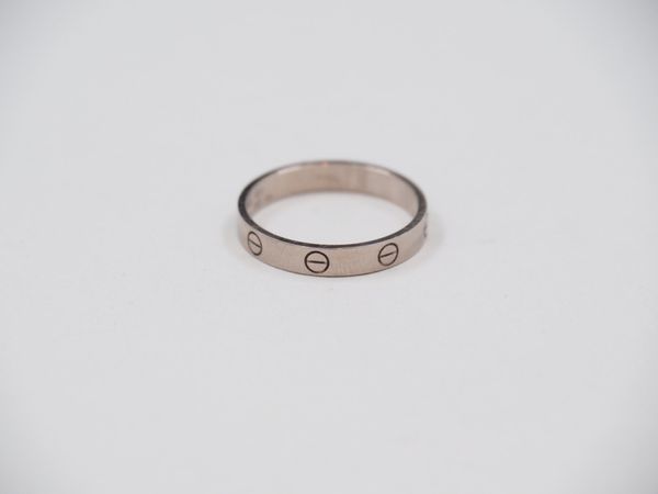 CARTIER Ring 750/1000 Weissgold (3716p80)