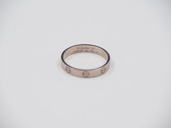 CARTIER Ring 750/1000 Weissgold (3716p80)