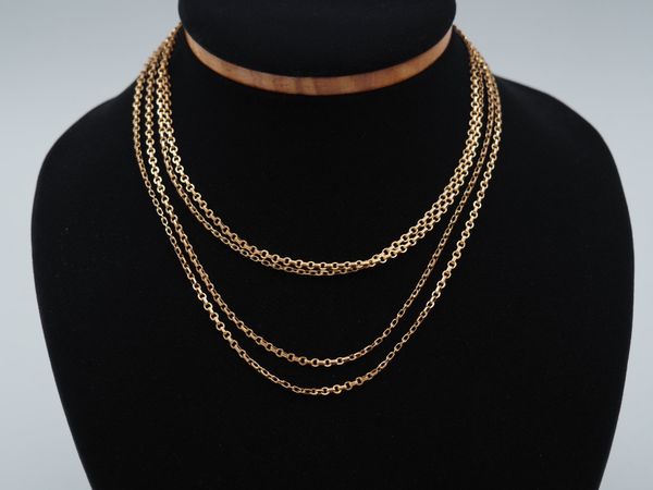Kette 750/1000 Gelbgold – 156cm (100364p80)