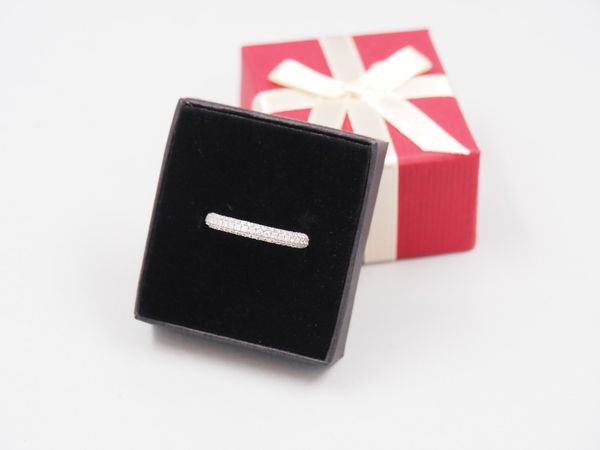 Ring 750/1000 Weissgold mit 65 Brillanten 0,52ct (100370p80)