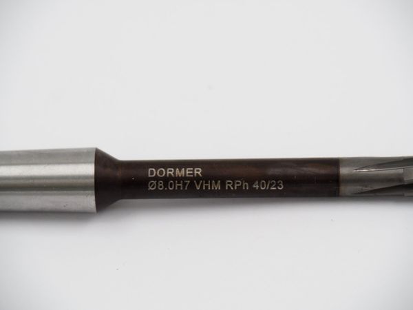 DORMER Zylindrische Maschinenreibeahle Ø8mm (18031)