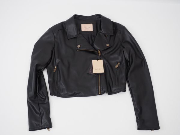 TWINSET Kunstlederjacke Gr. L (18114)
