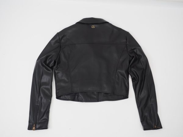 TWINSET Kunstlederjacke Gr. L (18114)