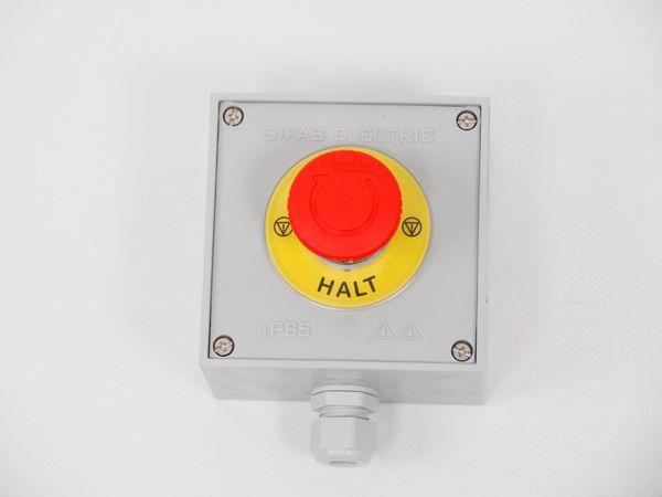 GIFAS Not-Halt Pilztaster mit Drehentriegelung (18993)
