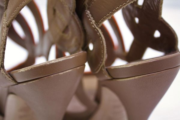 BALLY High Heel Sandalen Gr. 36,5 (2939)