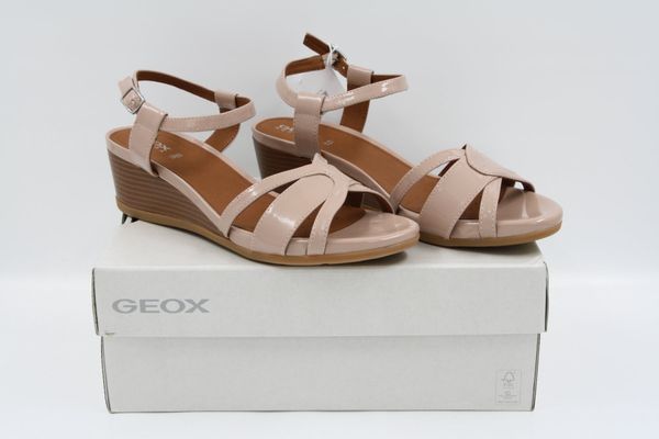 GEOX D Marykarmen Keilabsatz-Sandalen Gr. 40 (17743)