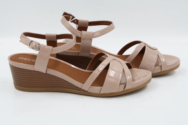 GEOX D Marykarmen Keilabsatz-Sandalen Gr. 40 (17743)
