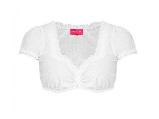 KRÜGER Dirndlbluse Lilly Gr. 30 / XXS-XS (17710)