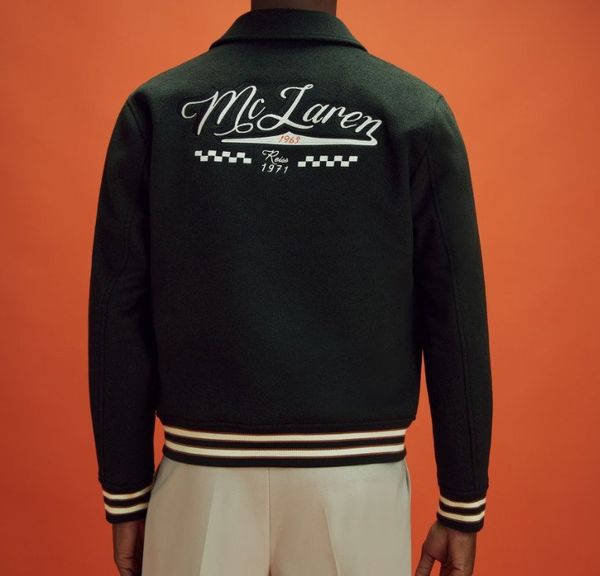 REISS x MC LAREN College Bomberjacke Gr. M (19459)