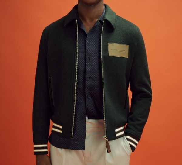 REISS x MC LAREN College Bomberjacke Gr. M (19459)