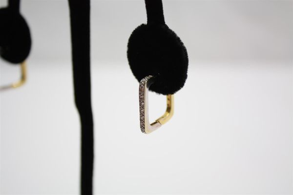 Creolen Gelb- & Weissgold (2837p80)