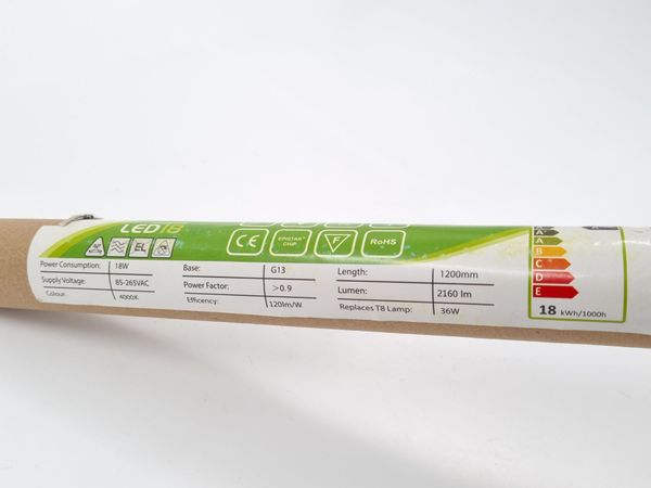 SUPER LONG LIFE LED T8 Röhre – Leuchtmittel (TEC-506-12)