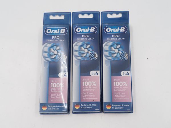 3x ORAL-B Sensitiv Clean Aufsteckbürsten (18980)