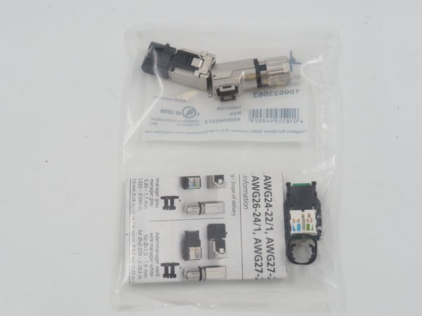 20x TELEGÄRTNER MFP8-4×90 Stecker (17771)