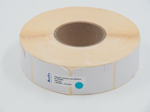 5 Rollen SELFIX Klebeetiketten 48x63mm (17774)