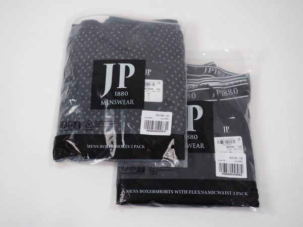 4x JP 1880 Boxershorts Gr. 6XL (19213)