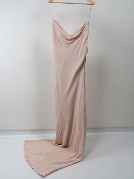 REISS Schulterfreies Abendkleid Gr. M-40  (17778)
