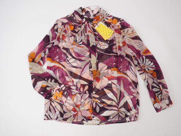 LUISA SPAGNOLI Seidenbluse Gr. M (19504)