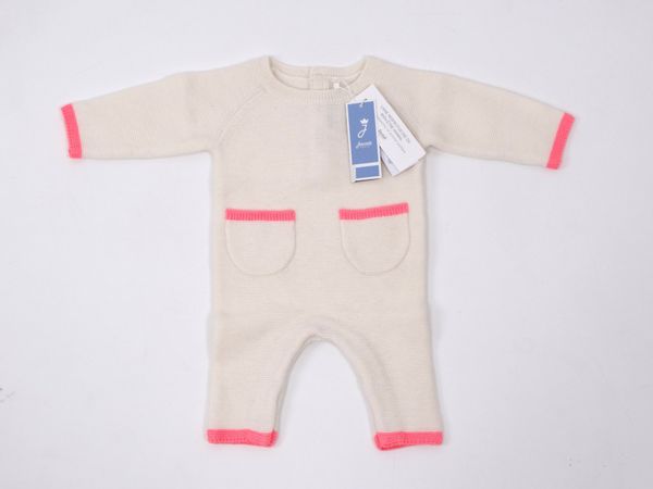 JACADI PARIS Baby Body aus Wolle Gr. 54 (18313)