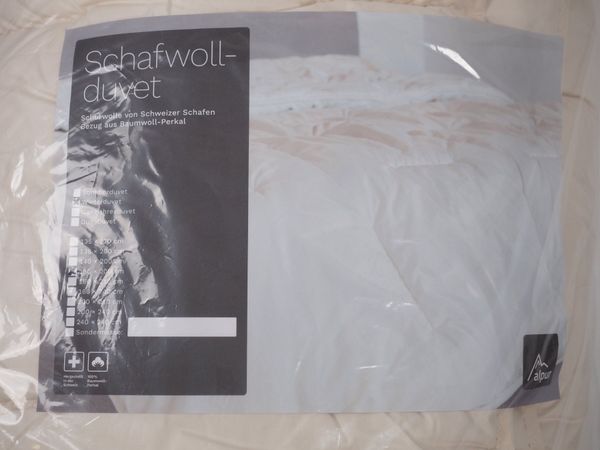 ALPUR Winter Schafwollduvet 150x200cm (19205)