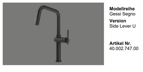 GESSI Küchenarmature Segno (19255)