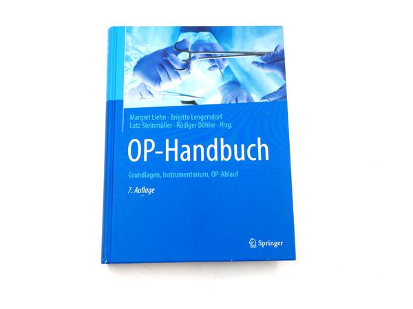 OP-Handbuch; Grundlagen, Instrumentarium, OP-Ablauf (19110)