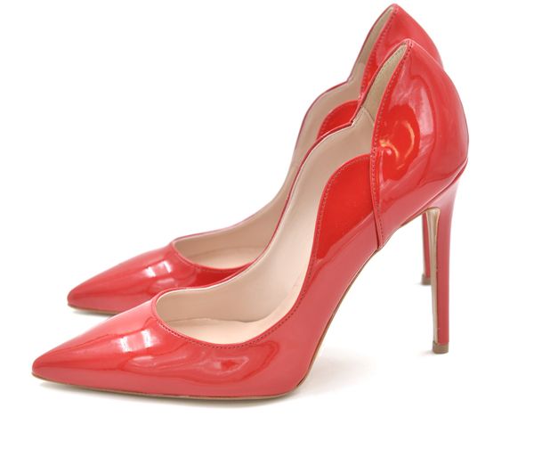 IDENTITA – WAVE VERNICE – Rotes Leder Gr. 40 (16831)