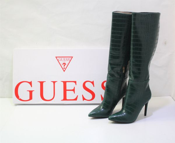 GUESS Stiefel Kroko-Print Gr. 39 (BEK-76-12)