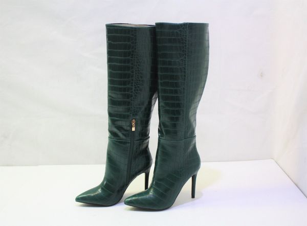 GUESS Stiefel Kroko-Print Gr. 39 (BEK-76-12)